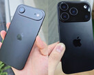 Unités factices présentant les designs de l'iPhone 17 Air et de l'iPhone 17 Pro, de gauche à droite. (Source de l'image : Majin Bu)