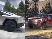 Le PDG de Ford considère le Cybertruck davantage comme un symbole de statut social que comme un véhicule conçu pour le travail réel. (Source de l'image : Ford / Farzad Mesbahi sur YouTube - édité)