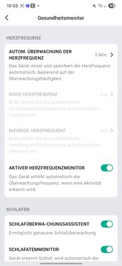 Application Amazfit Active 2