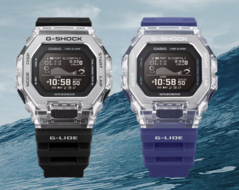 De gauche à droite, le Casio GBX-100S-1JF et le GBX-100S-2JF. (Source de l'image : Casio)