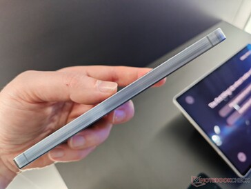Châssis du Samsung Galaxy A55 (image via Notebookcheck)