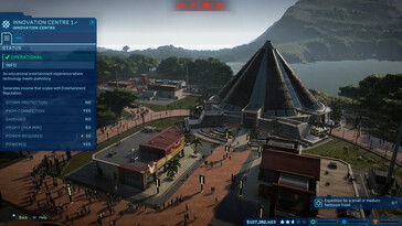 Image montrant une séquence de jeu dans Jurassic World Evolution.