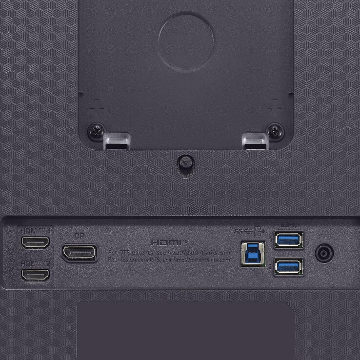 Le LG UltraGear OLED 27GX700A ne bénéficie pas de la connectivité USB Type-C. (Source de l'image : LG)