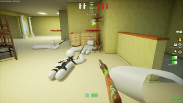 Sur la photo : une capture d'écran du jeu « Meccha Chameleon ».
