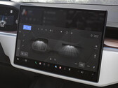 Contrôle climatique du Model X (image : Tesla)