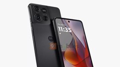 Le Moto G75 aura un écran plat, un cadre plat et un dos plat. (Source de l'image : 91Mobiles)