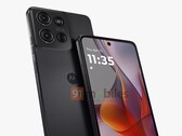 Le Moto G75 aura un écran plat, un cadre plat et un dos plat. (Source de l'image : 91Mobiles)