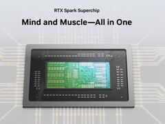 Image promotionnelle de la prochaine puce Spark de Nvidia