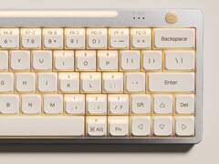 Clavier Nics Tek Hesper64(100) avec touches à double action : Détails supplémentaires révélés. (Source de l&#039;image : Nics Tek)