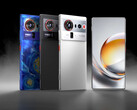 Le Nubia Z80 Ultra dans ses multiples couleurs de lancement mondial. (Source de l'image : Nubia)