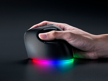 Razer Pro Click V2 Angle latéral vertical (Image source : Razer PR)
