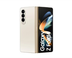 Le Galaxy Z Fold4 partage de nombreux éléments de design avec son prédécesseur. (Image source : Evan Blass &amp;amp; 91mobiles)