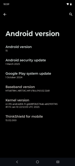 Logiciel Motorola Edge 60 Fusion