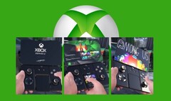 Les images conceptuelles d&#039;une console portable de la série Xbox réalisées par des fans ont impressionné. (Source de l&#039;image : Xbox/imkashama - édité)