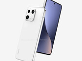 Le Xiaomi 13 emprunte des éléments de design à de nombreux autres smartphones phares. (Image source : @OnLeaks &amp; CompareDial)