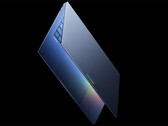 Un aperçu du design du Googlebook de Google avec la Glowbar visible.