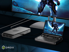 Le GPD Win Mini 2025 est disponible en noir et en blanc. (Source de l'image : GPD & Droix)