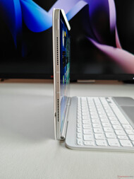 L'angle d'ouverture du Magic Keyboard...
