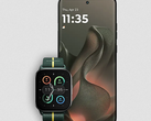 Le Motorola Edge 2025 et la Moto Watch Fit. (Source de l'image : Motorola)