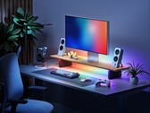 Le support d'écran LED intelligent Nanoleaf est doté d'un éclairage RVB à double mode. 