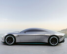 La Mercedes Vision AMG est construite sur la plateforme AMG.EA, dont la sortie est prévue en 2025. (Image source : Mercedes-AMG)