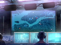 911 Operator a près de 5 500 avis, dont 87% sont positifs. Ci-contre, une capture d'écran officielle du jeu. (Source de l'image : Steam)