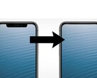 l'iPhone 15 pourrait déplacer le système de caméra frontale sur la lunette supérieure, tandis que l'iPhone 16 sera probablement le premier modèle à disposer de caméras sous l'écran. (Image Source : PetaPixel)