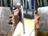 L'iPad mini 6 aura des bords beaucoup plus fins que le modèle actuel. (Image source : @xleaks7 &amp; Techordo)