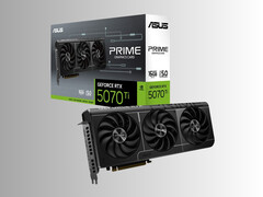 L'Asus RTX 5070 Ti Prime est présentée (Image source : Asus)