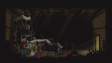 Une image représentant un PNJ dans Blasphemous 2.