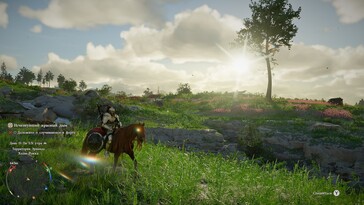 Photo : une capture d’écran du jeu Crimson Desert.