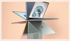 Le Microsoft Surface Laptop Go 2 dans ses quatre options de couleur. (Image source : Microsoft)