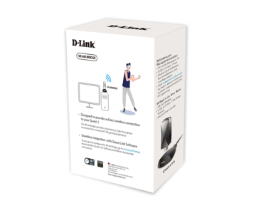 D-Link fabrique un VR Air Bridge spécialement pour le Meta Quest 2. (Source : D-Link)