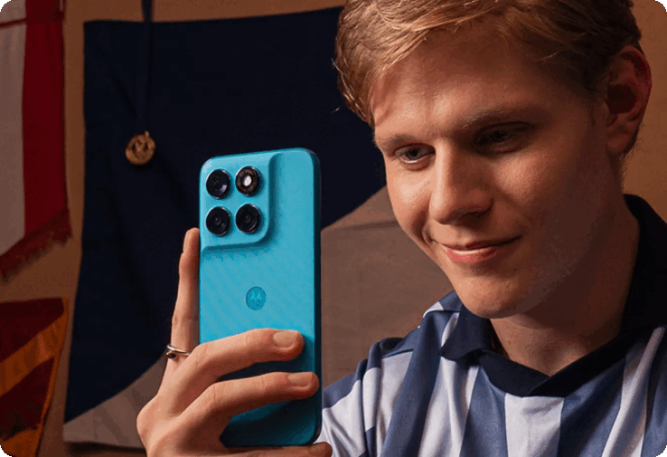 Le Moto G Max est équipé d'un appareil photo principal de 200 Mpx avec stabilisation optique de l'image