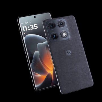 Le Motorola Signature en carbone. (Source : Evan Blass)