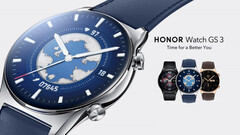 La Watch GS 3 est disponible dans les coloris Classic Gold, Ocean Blue et Midnight Black. (Image source : Honor)