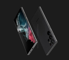 Le Galaxy S23 Ultra devrait remplacer le Galaxy S22 Ultra au début de 2023. (Image source : @OnLeaks & Smartprix)