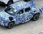 BYD testant son pick-up camouflé (image : Weibo)