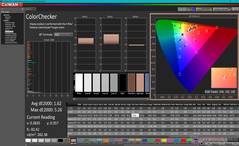 ColorChecker avant l'étalonnage