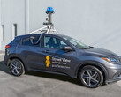 Une voiture-caméra de Google Street View (Image Source : Google)