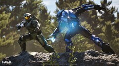 Cette mise à jour devrait concerner le projet Foundry, une initiative mystérieuse évoquée lors du précédent HWC. Capture d&#039;écran d&#039;un jeu Halo basé sur UE 5. (Source de l&#039;image : Halo Studios)