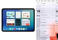 iPadOS 26 introduit le tout nouveau design Liquid Glass de Apple sur l&#039;iPad. (Source de l&#039;image : Apple)