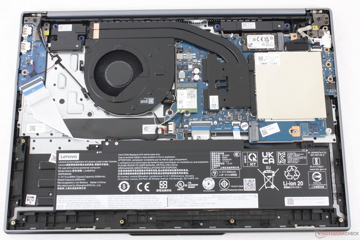 Caractéristiques internes de l'IdeaPad Slim 5 16irH10R