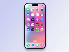 Rendu montrant des icônes d'applications arrondies provenant d'une version présumée proche de la version finale d'iOS 19. (Source de l'image : fpt sur YouTube)