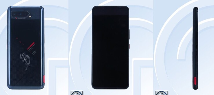 Le téléphone Asus ROG 4/5 offrira un affichage secondaire à matrice AniMe. (Source de l'image : Digital Chat Station sur Twitter)