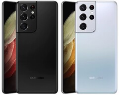 Le Samsung Galaxy S21 Ultra 5G peut faire varier sa fréquence de rafraîchissement de 10 Hz à 120 Hz grâce à la technologie LTPO. (Source de l'image : Samsung)