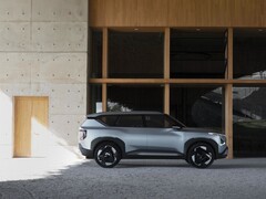 Le modèle de production de la Kia EV5 sera dévoilé au salon de l'automobile de Chengdu (concept ci-dessus). (Source de l'image : Kia)