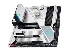 Les cartes mères Z690 Aqua et Z690 Aqua OC Alder Lake d'ASRock affichent un prix élevé, respectivement de 1 299 et 1 399 dollars (Image : ASRock)