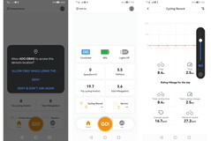 Statistiques sur le cyclisme, service et navigation