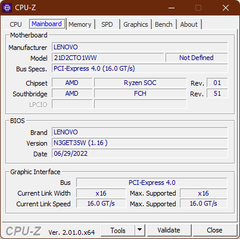 Carte mère CPU-Z